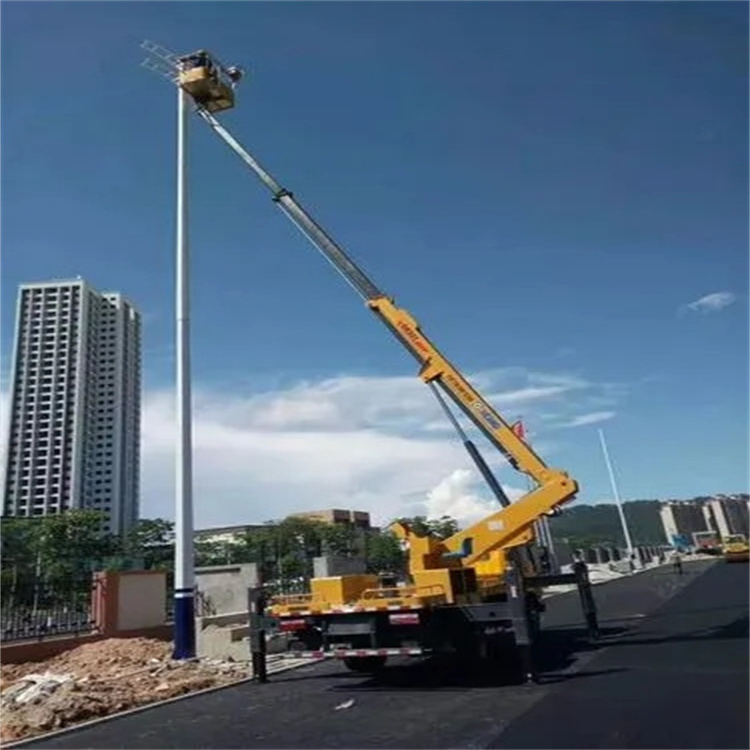 黄流镇维修路灯的曲臂升降车出租